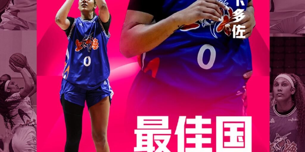 Kamilla Cardoso é eleita a melhor atleta estrangeira na Liga Chinesa Kamilla Cardoso é eleita a melhor atleta estrangeira na Liga Chinesa